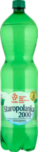 Staropolanka 2000 Naturalna woda mineralna wysokozmineralizowana gazowana 1,5 l (plus KAUCJA)