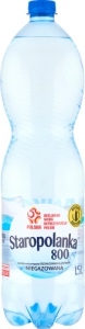 Staropolanka 800 Naturalna woda mineralna średniozmineralizowana niegazowana 1,5 l (plus KAUCJA)