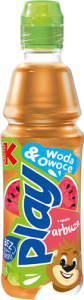 Kubuś Play Woda & Owoce Napój o smaku arbuza 400 ml (plus KAUCJA)