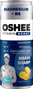 Oshee Vitamin Boost Napój gazowany smak owoce tropikalne 250 ml (plus KAUCJA)