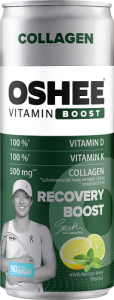 Oshee Vitamin Boost Napój gazowany smak mięta-cytryna-limonka 250 ml (plus KAUCJA)