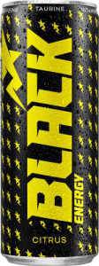 Black Energy Citrus Gazowany napój energetyzujący 250 ml (plus KAUCJA)
