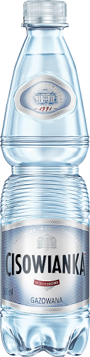 Cisowianka Naturalna woda mineralna gazowana niskosodowa 500 ml (plus KAUCJA)