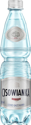 Cisowianka Naturalna woda mineralna lekko gazowana niskosodowa 500 ml (plus KAUCJA)