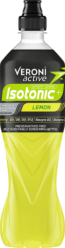 Veroni Active Napój izotoniczny niegazowany o smaku cytrynowym 700 ml (plus KAUCJA)