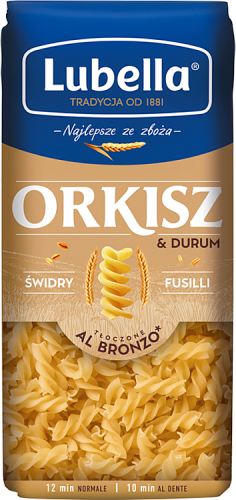 Lubella Orkisz &amp; Durum Makaron świdry 400 g
