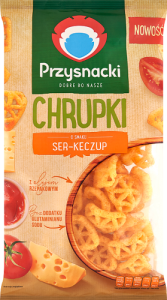 Przysnacki Chrupki o smaku ser-keczup 120 g