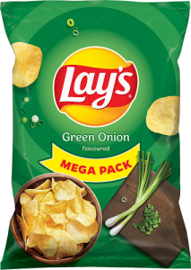 Lay's Chipsy ziemniaczane o smaku zielonej cebulki 200 g