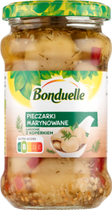 Bonduelle Pieczarki marynowane łagodne z koperkiem 280 g