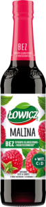 Łowicz Suplement diety w syropie o smaku malinowym 400 ml