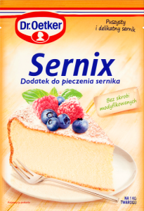 Dr. Oetker Sernix Dodatek do pieczenia sernika 60 g