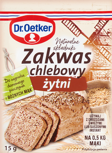 Dr. Oetker Zakwas chlebowy żytni 15 g