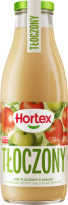 Hortex Sok tłoczony z jabłek 750 ml