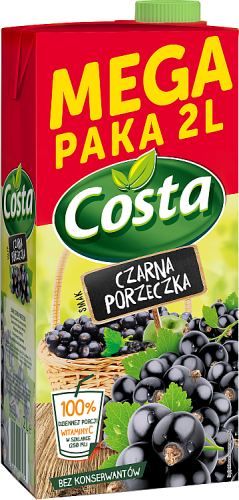 Costa Napój czarna porzeczka 2 l
