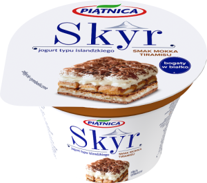 Piątnica Skyr jogurt typu islandzkiego smak mokka tiramisu 150 g
