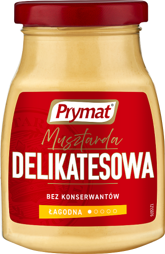 Prymat Musztarda delikatesowa 185 g