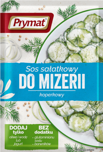 Prymat Sos sałatkowy do mizerii koperkowy 9 g