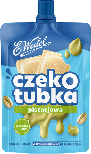 E. Wedel Czekotubka Krem pistacjowy 50 g