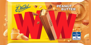 E. Wedel WW Wafelki mleczna czekolada & Peanut Butter 45 g
