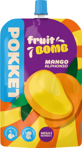 Pokket Fruit Bomb Mango Alphonso Mus owocowy 180 g
