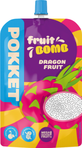 Pokket Fruit Bomb Dragon Fruit Mus owocowy 180 g