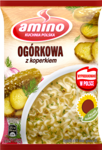 Amino Zupa błyskawiczna ogórkowa z koperkiem 61 g