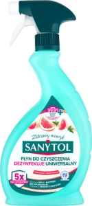 Sanytol Płyn do czyszczenia uniwersalny świeżość grejpfruta 500 ml