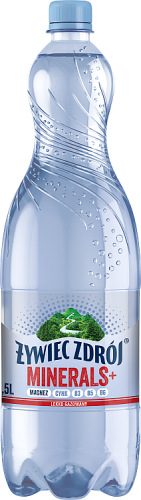 Żywiec Zdrój Minerals+ Napój gazowany 1,5 l (plus KAUCJA)
