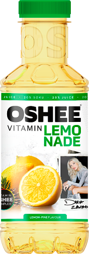 Oshee Vitamin Lemonade Napój niegazowany o smaku cytryny i sosny 555 ml (plus KAUCJA)