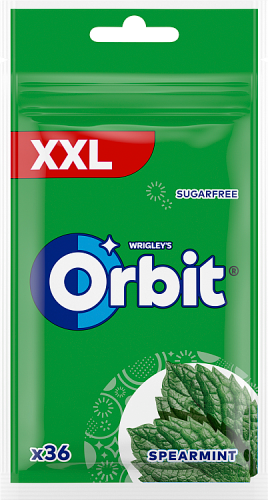 Orbit XXL Spearmint Bezcukrowa guma do żucia 50 g