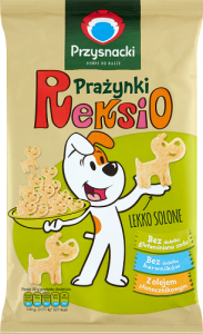 Przysnacki Reksio Prażynki lekko solone 95 g