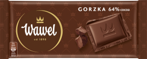 Wawel Czekolada gorzka 64 % cocoa 90 g