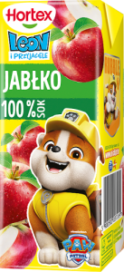 Hortex Leon i Przyjaciele Sok 100 % jabłko 200 ml
