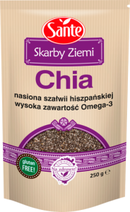 Sante Skarby Ziemi Chia nasiona szałwii hiszpańskiej 250 g