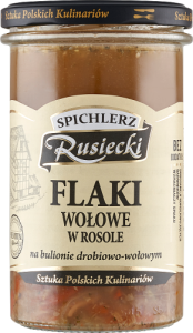 Spichlerz Rusiecki Flaki wołowe w rosole 470 g
