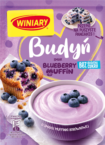 Winiary Budyń o smaku muffinki borówkowej 35 g