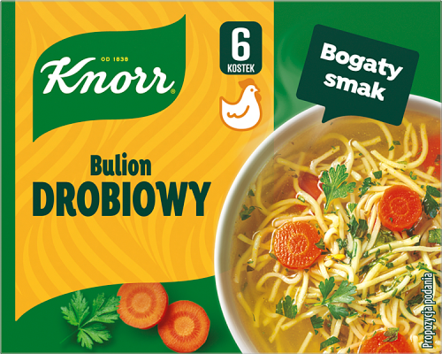 Knorr Bulion drobiowy 60 g (6 x 10 g)