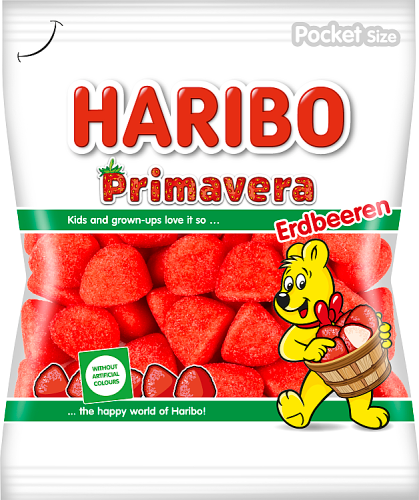 Haribo Primavera Pianki cukrowe o smaku owocowym 100 g