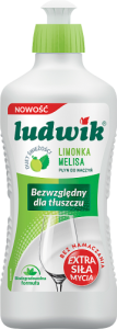 Ludwik Płyn do naczyń limonka melisa 450 g