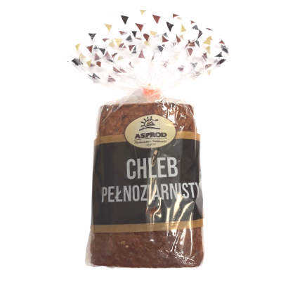 CHLEB PEŁNOZIARNISTY PAKOWANY KROJONY 550G