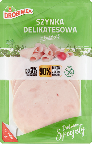 Drobimex Szynka delikatesowa z kurcząt 100 g