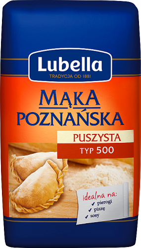 Lubella Mąka poznańska puszysta typ 500 1 kg