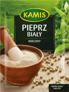 Kamis Pieprz biały mielony 15 g