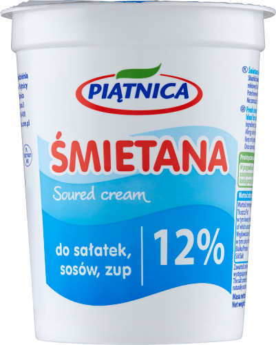 Piątnica Śmietana 12% 400 g