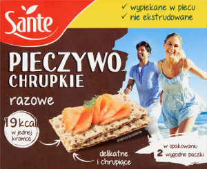 Sante Pieczywo chrupkie razowe 150 g
