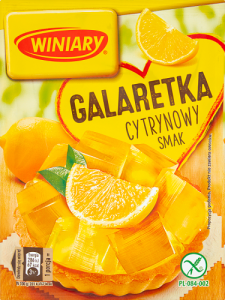 Winiary Galaretka cytrynowy smak 71 g