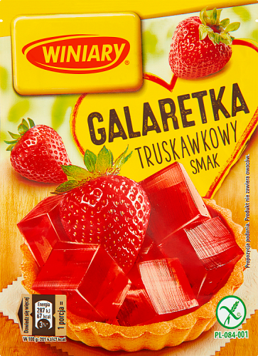 Winiary Galaretka truskawkowy smak 71 g