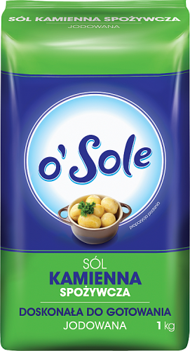 o'Sole Sól kamienna spożywcza jodowana 1 kg