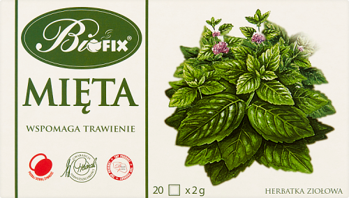 Bifix Herbatka ziołowa mięta 40 g (20 x 2 g)