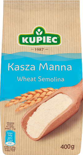Kupiec Kasza manna 400 g